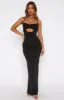 Hit The City Maxi Dress Black sold by White Fox Boutique