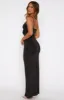 Hit The City Maxi Dress Black sold by White Fox Boutique