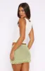Cha Cha Knit Mini Skirt Apple sold by White Fox Boutique