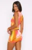 Coming Back Mini Skirt Sunset Floral sold by White Fox Boutique