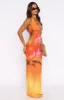 Bets Are Off Maxi Dress Sunset Floral sold by White Fox Boutique