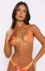 Golden Hour Bikini Top Sunset Floral sold by White Fox Boutique