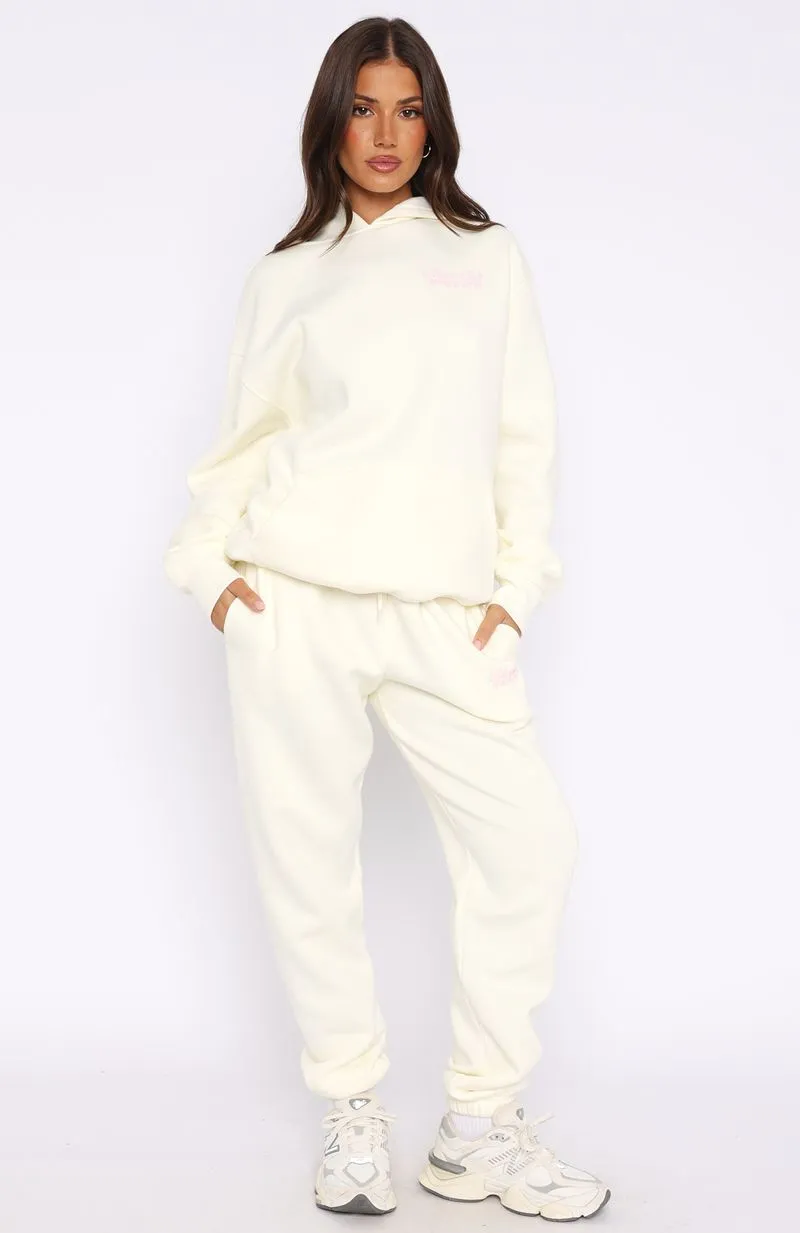 Active Club Sweatpants Off White sold by White Fox Boutique product image thumbnail 2