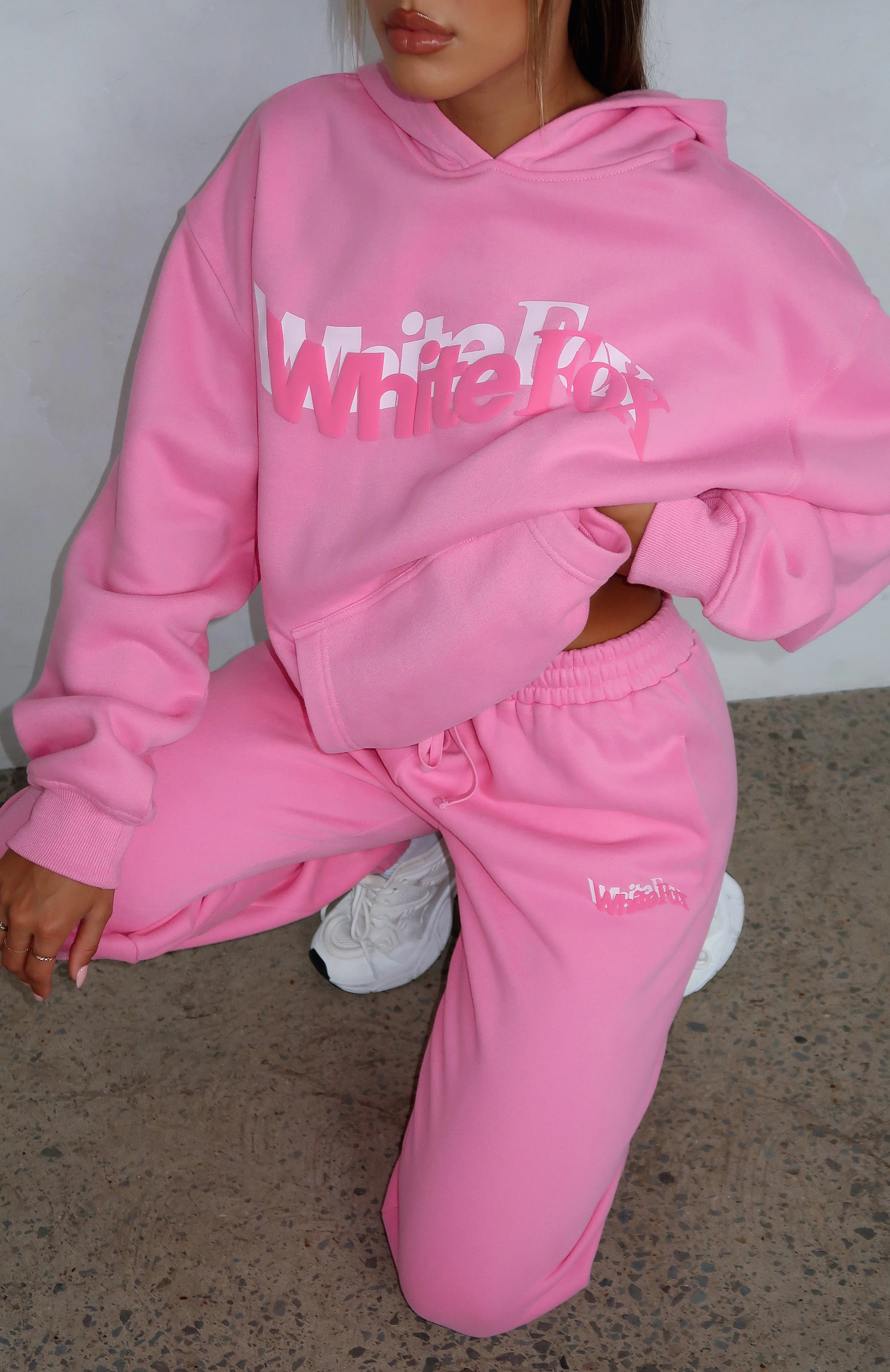 So Wavy Oversized Hoodie Pink sold by White Fox Boutique product image thumbnail 5