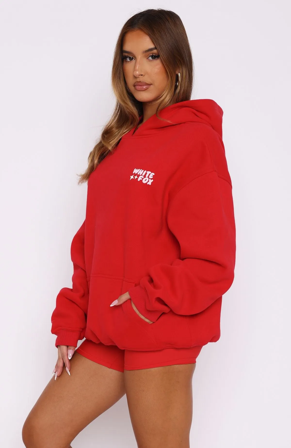 All I Want For Christmas Oversized Hoodie Red sold by White Fox Boutique product image thumbnail 3