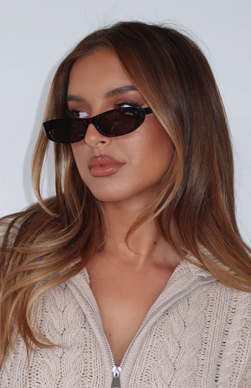 Georgina Sunglasses Tortoise sold by White Fox Boutique