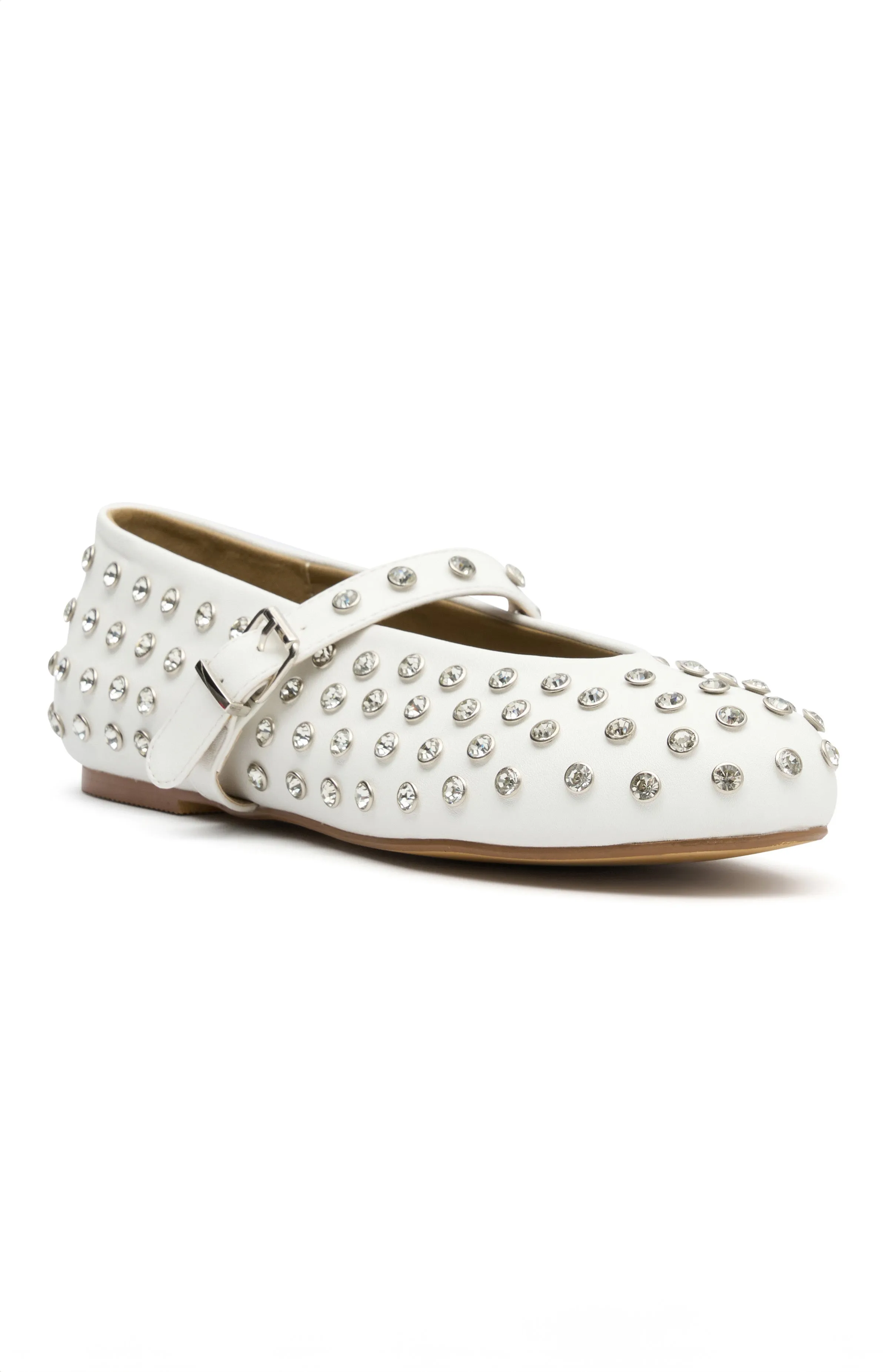 Best Shot Ballet Flats White sold by White Fox Boutique product image thumbnail 3