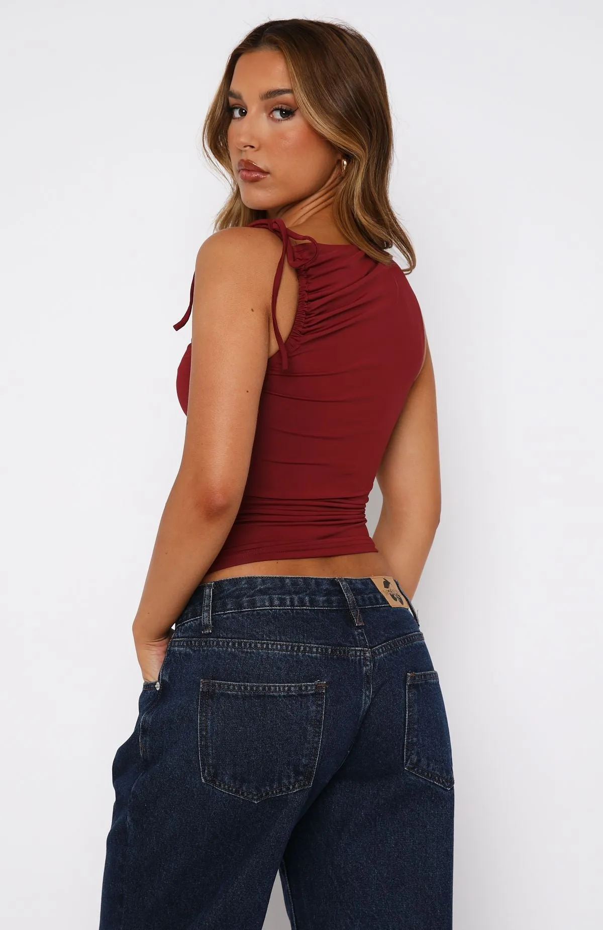 Ever Mine Top Wine sold by White Fox Boutique product image thumbnail 4