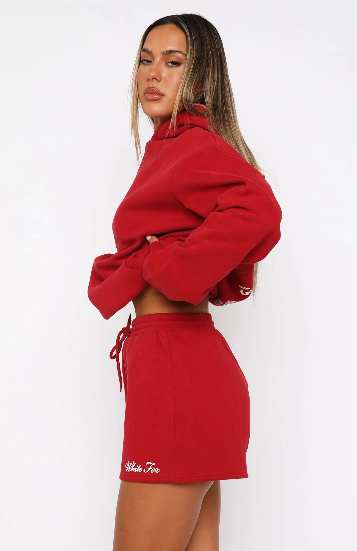 13th Avenue Lounge Shorts Red sold by White Fox Boutique product image thumbnail 3