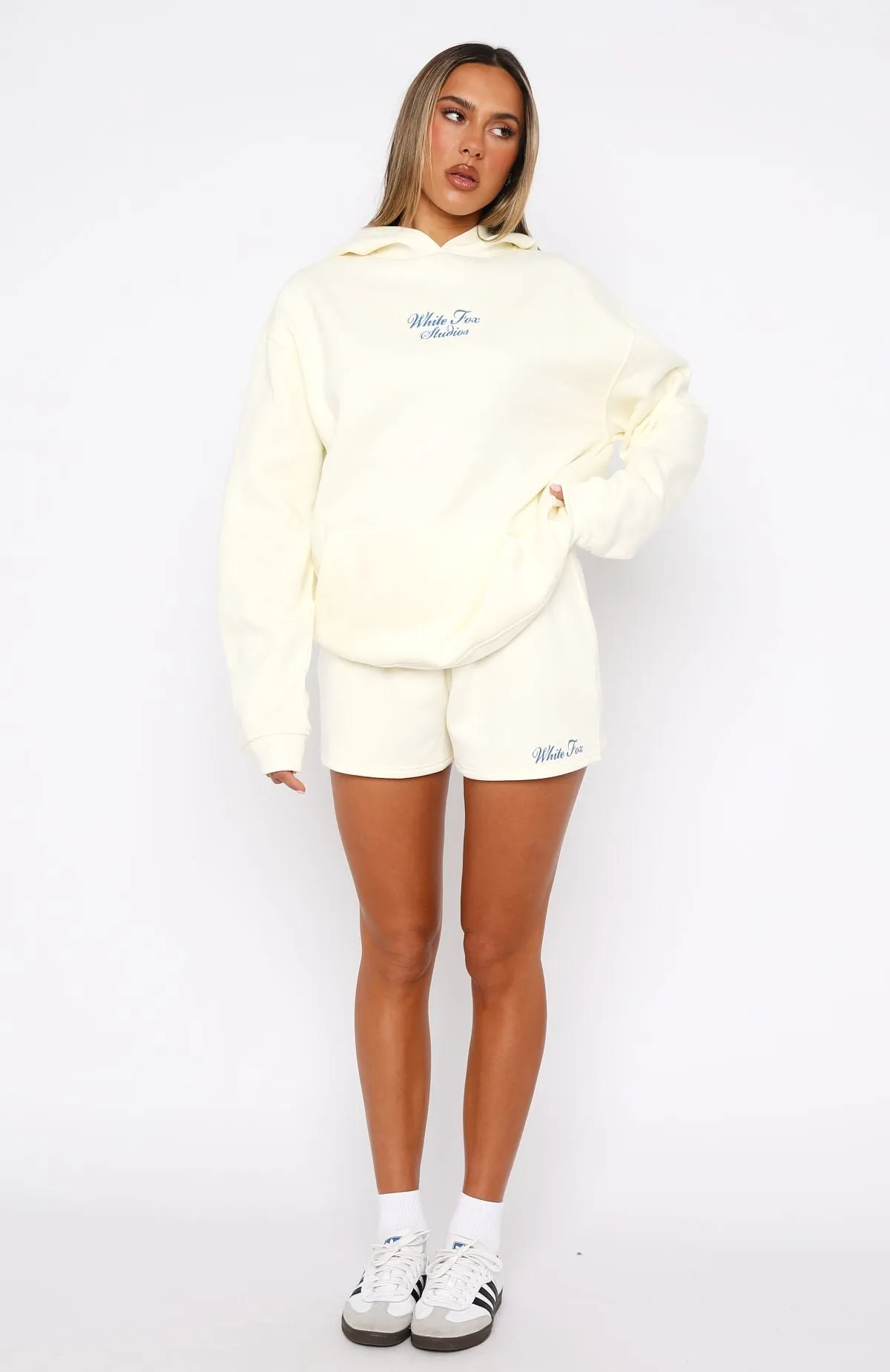 13th Avenue Lounge Shorts Off White sold by White Fox Boutique product image thumbnail 5