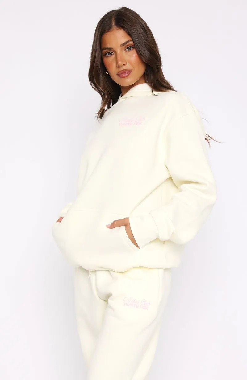 Active Club Oversized Hoodie Off White sold by White Fox Boutique product image thumbnail 3