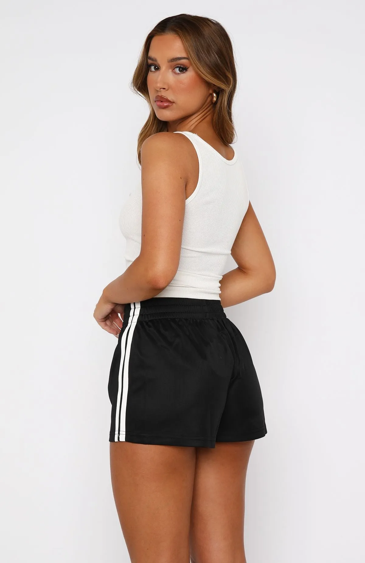 Show Me Something Shorts Black sold by White Fox Boutique product image thumbnail 4