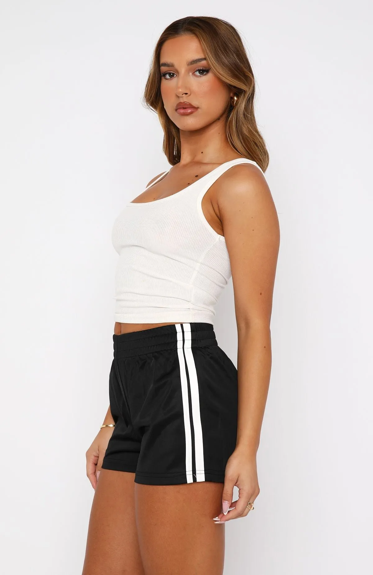 Show Me Something Shorts Black sold by White Fox Boutique product image thumbnail 3