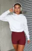 So Much More Cropped Hoodie Grey Marle sold by White Fox Boutique