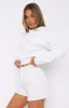 So Much More Cropped Hoodie Grey Marle sold by White Fox Boutique