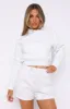 So Much More Cropped Hoodie Grey Marle sold by White Fox Boutique