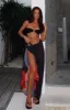 Seaforth Sarong Noir Bloom sold by White Fox Boutique