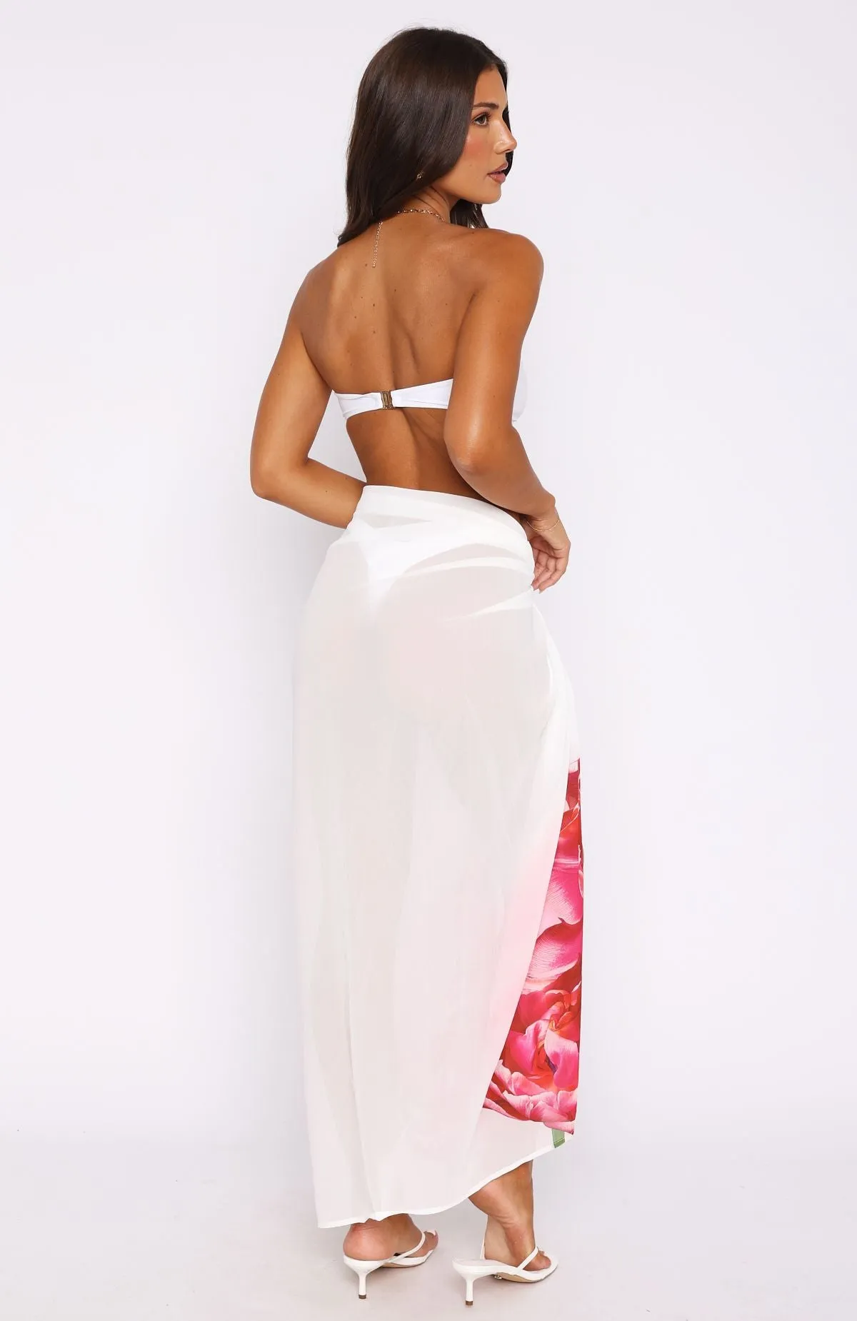 Seaforth Sarong Vanilla Bloom sold by White Fox Boutique product image thumbnail 4