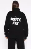 Offstage Zip Front Sweater Monochrome sold by White Fox Boutique