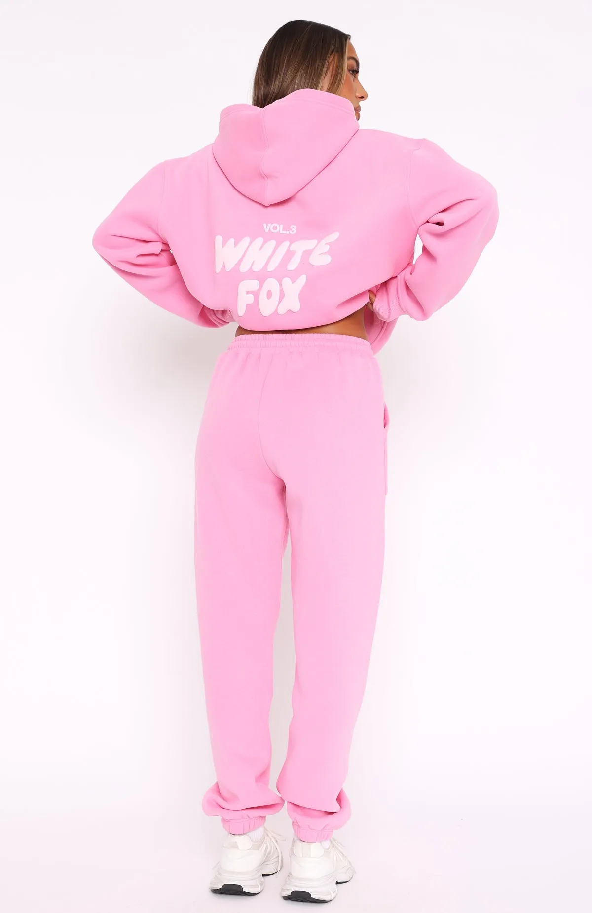 Offstage Sweatpants Bubblegum sold by White Fox Boutique product image thumbnail 4