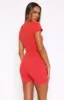 Offstage Ribbed Bike Shorts Cherry sold by White Fox Boutique