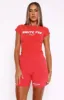 Offstage Ribbed Bike Shorts Cherry sold by White Fox Boutique