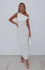 Little Bit Dramatic Maxi Dress White sold by White Fox Boutique