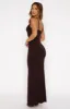 Wishing On Stars Maxi Dress Dark Chocolate sold by White Fox Boutique