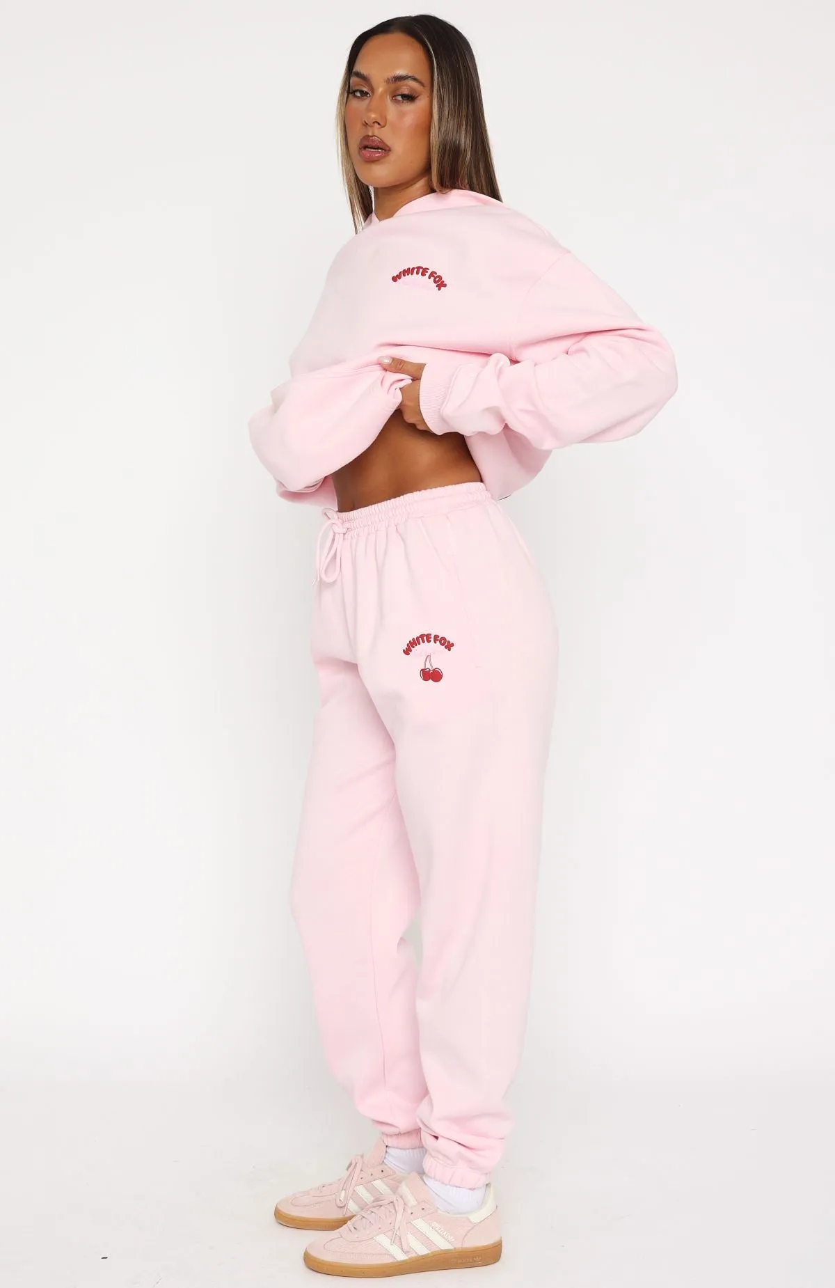 Love Me Tender Sweatpants Pink sold by White Fox Boutique product image thumbnail 3
