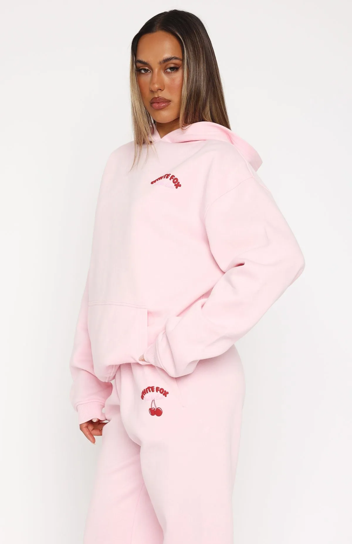 Love Me Tender Oversized Hoodie Pink sold by White Fox Boutique product image thumbnail 3