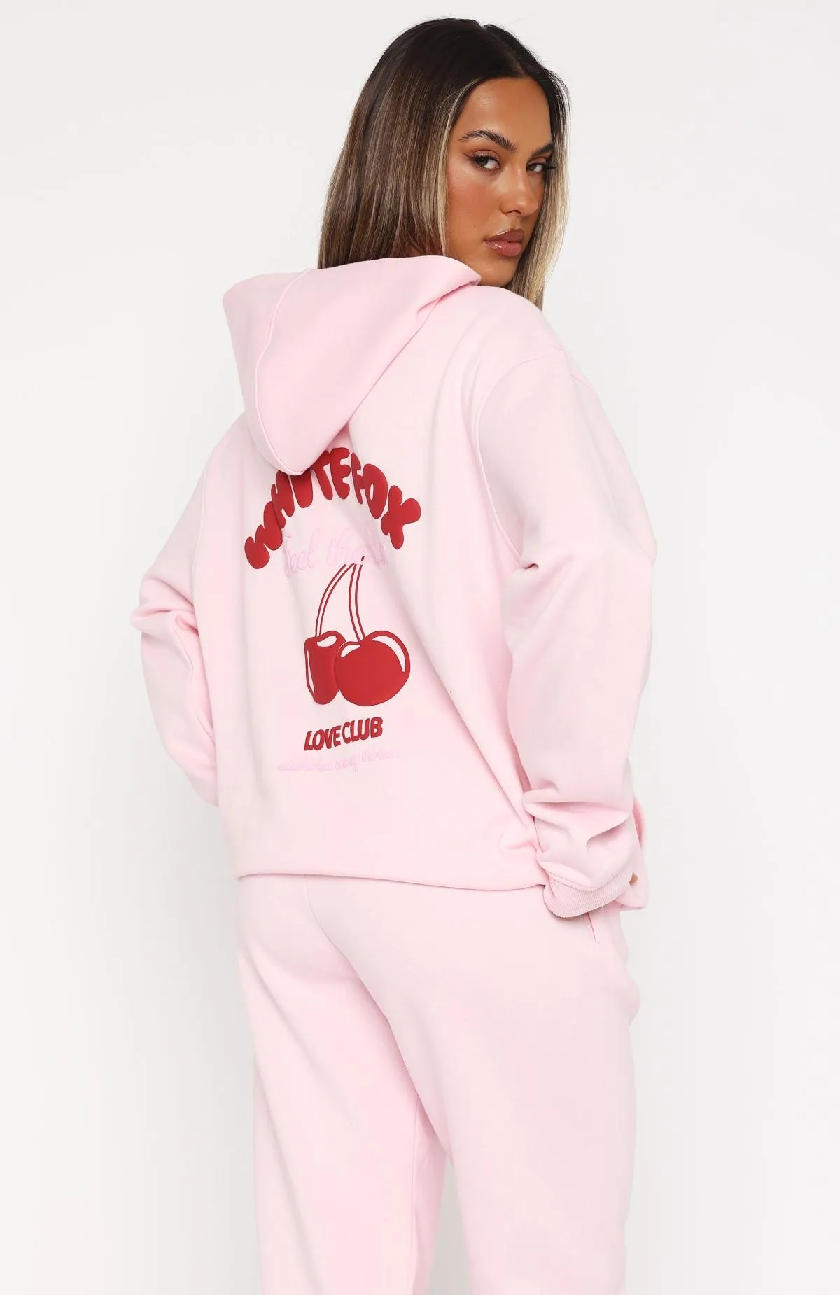 Love Me Tender Oversized Hoodie Pink sold by White Fox Boutique product image thumbnail 4