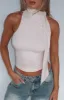 Spilling Secrets Top Bone sold by White Fox Boutique