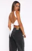 Better Myself One Shoulder Top White sold by White Fox Boutique