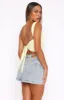 Better Myself One Shoulder Top Lime sold by White Fox Boutique