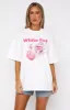 Hear The Ocean Oversized Tee White sold by White Fox Boutique
