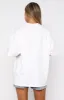 Hear The Ocean Oversized Tee White sold by White Fox Boutique