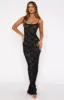 Still Her Lace Maxi Dress Black sold by White Fox Boutique