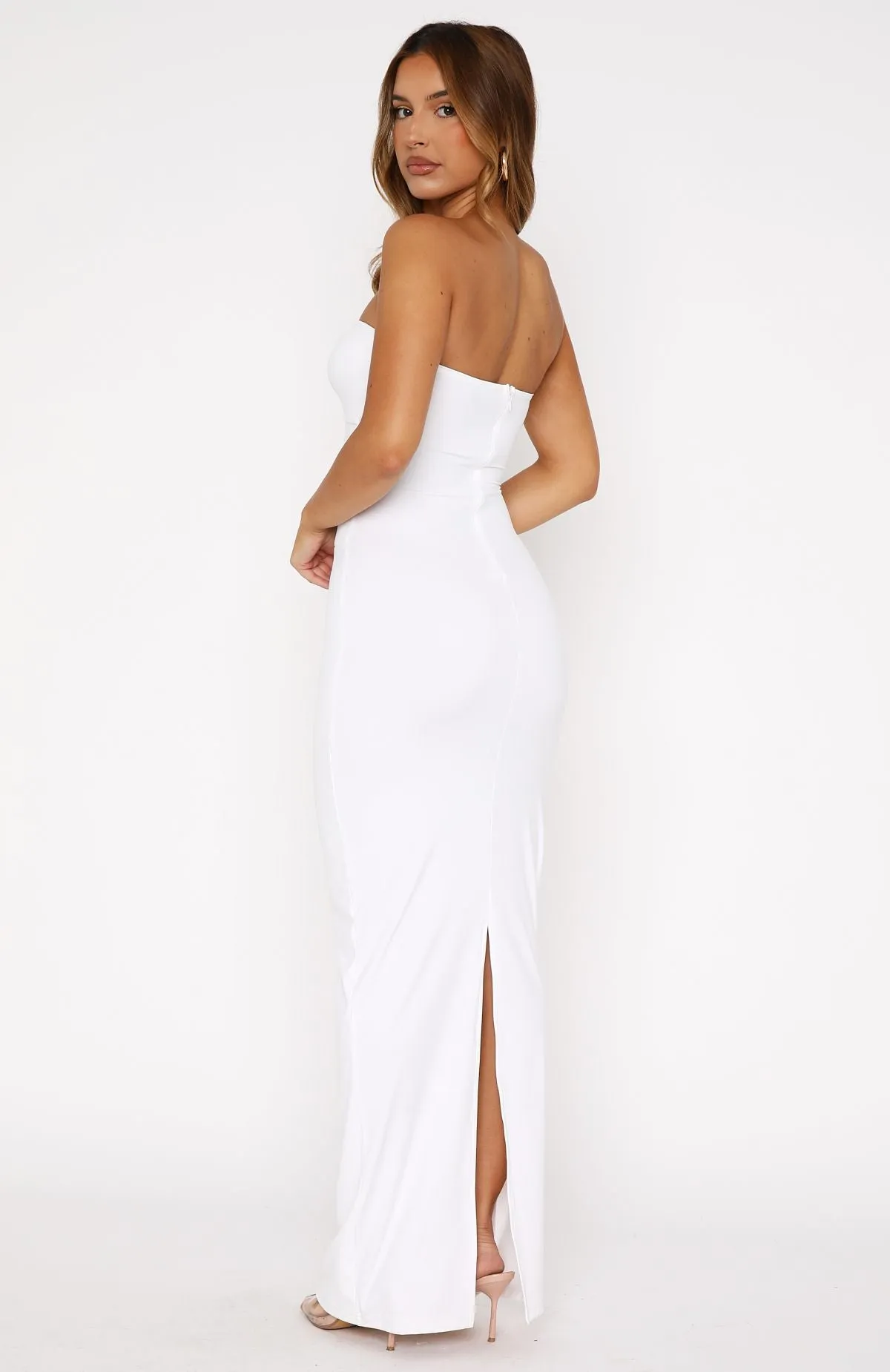 Life After Love Maxi Dress White sold by White Fox Boutique product image thumbnail 4