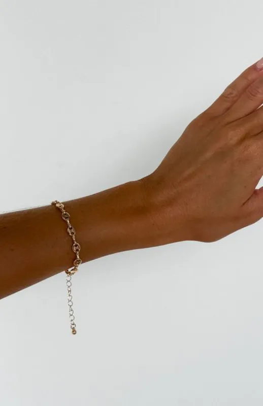 Gordana Bracelet Gold made by White Fox Boutique