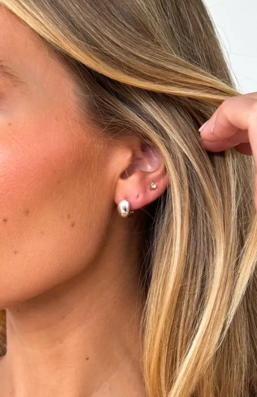 Mirana Earrings Silver sold by White Fox Boutique