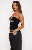 Heart Skips A Beat Bustier Black sold by White Fox Boutique