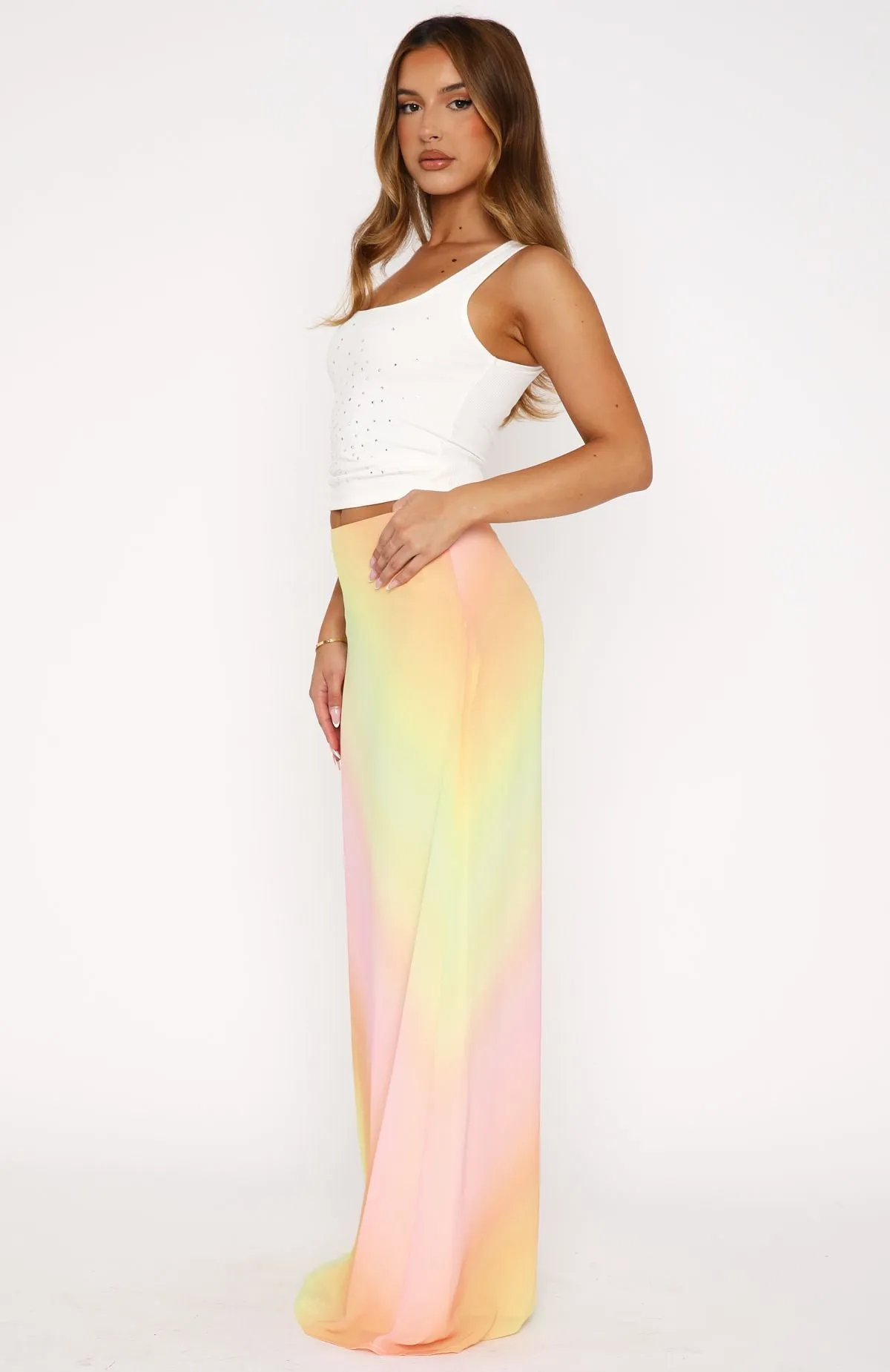 Our Love Maxi Skirt Rainbow sold by White Fox Boutique product image thumbnail 3