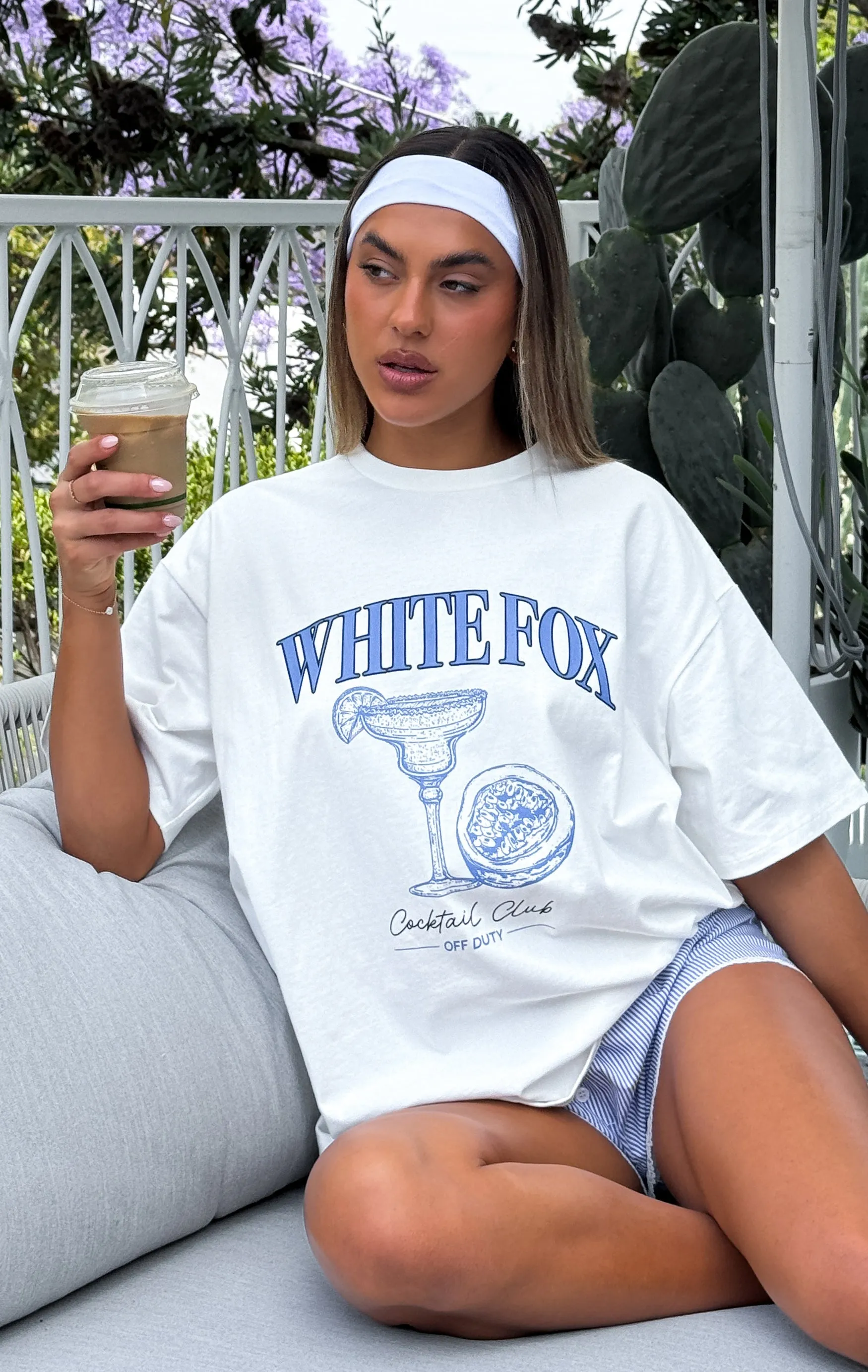 From Your Dreams Oversized Tee White sold by White Fox Boutique