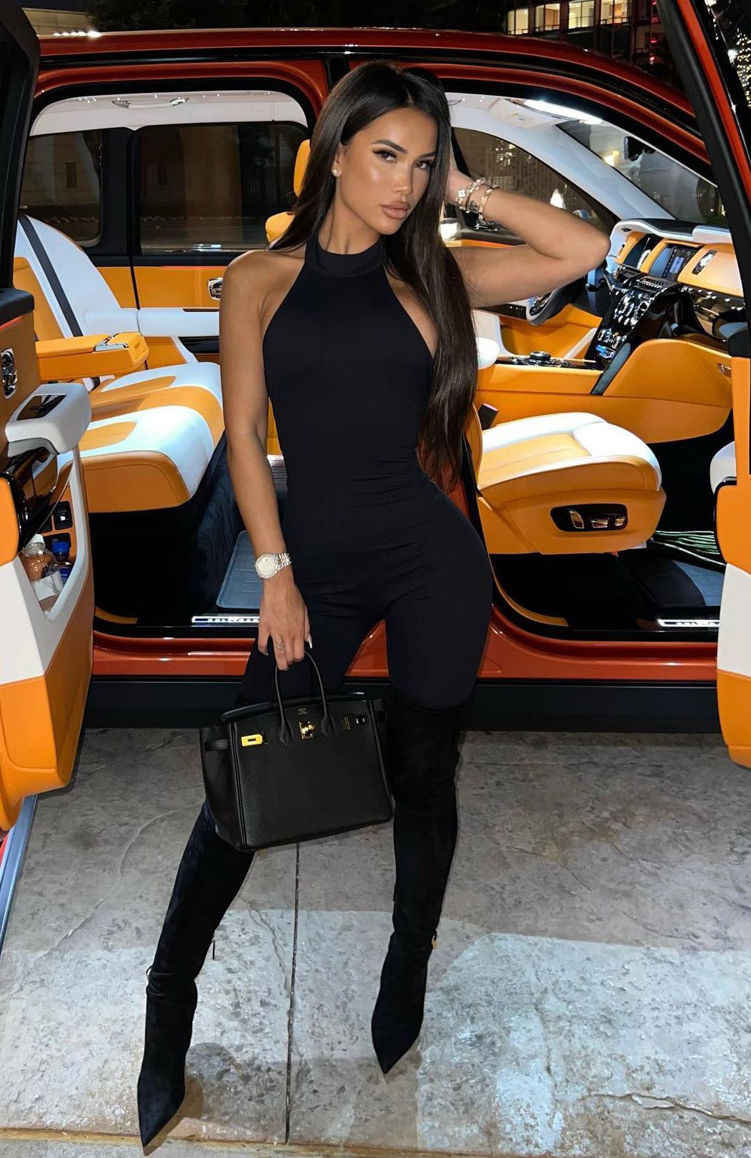 The Meaning Of Love Jumpsuit Black sold by White Fox Boutique