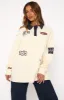Only Time Will Tell Oversized Long Sleeve Tee Cream sold by White Fox Boutique