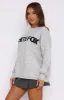Set Me Free Knit Sweater Grey Marle sold by White Fox Boutique