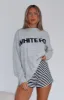 Set Me Free Knit Sweater Grey Marle sold by White Fox Boutique