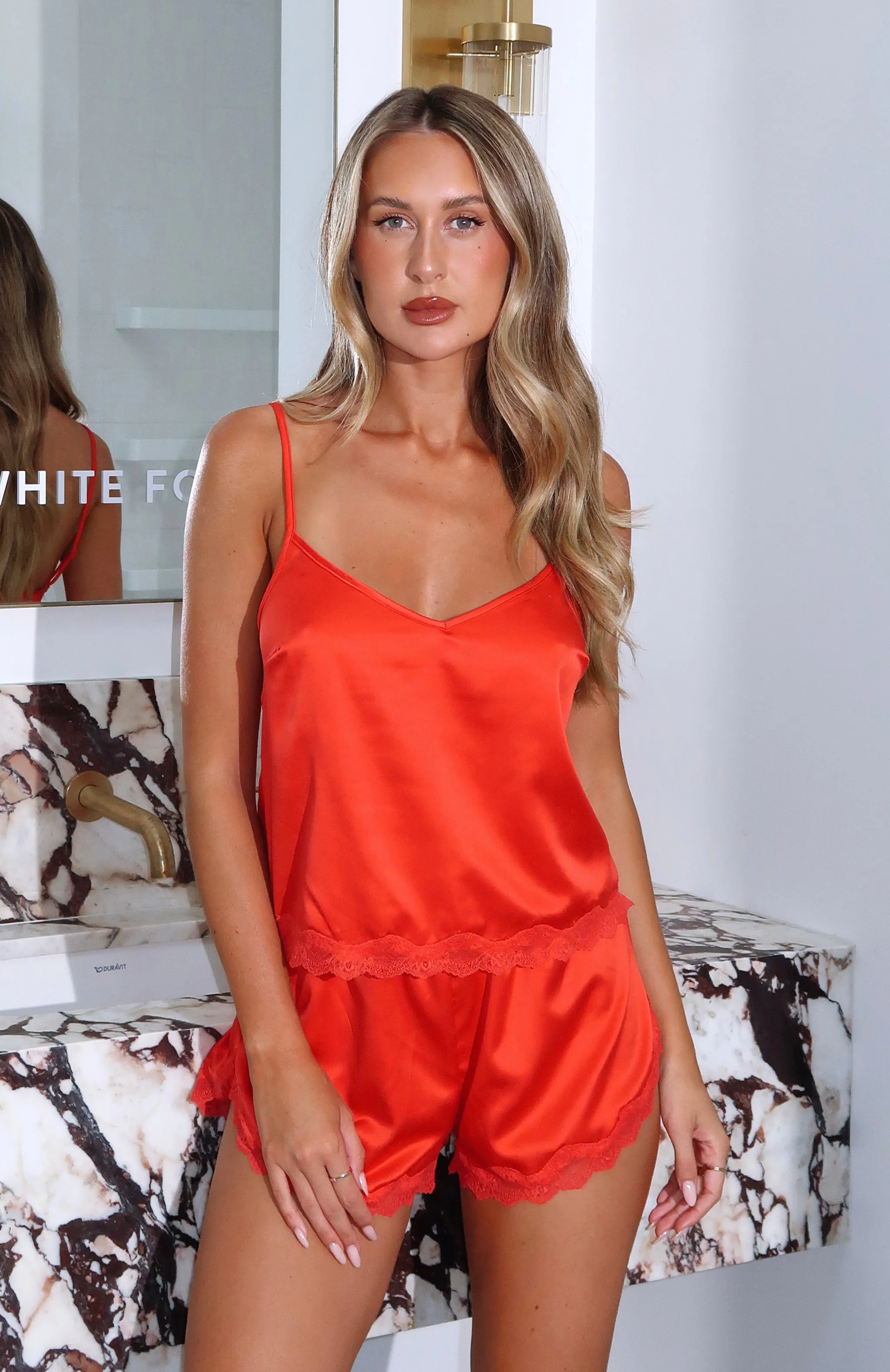 Sleep Tight Pyjama Set Red sold by White Fox Boutique