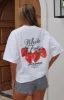 Done With The Games Oversized Tee White sold by White Fox Boutique