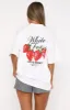 Done With The Games Oversized Tee White sold by White Fox Boutique